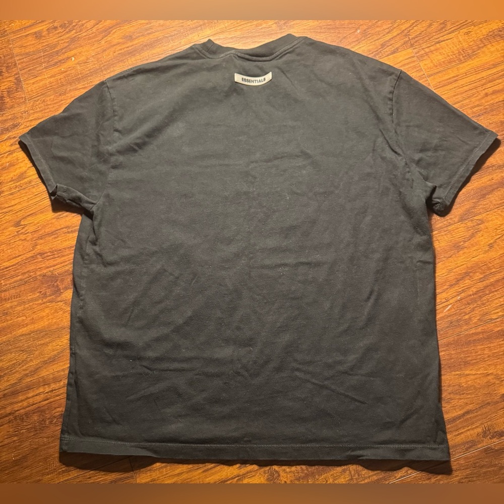 Fear Of God| Essentials| T-Shirt| Stretch Limo| Size XS | Black | Oversized - Picture 6 of 7